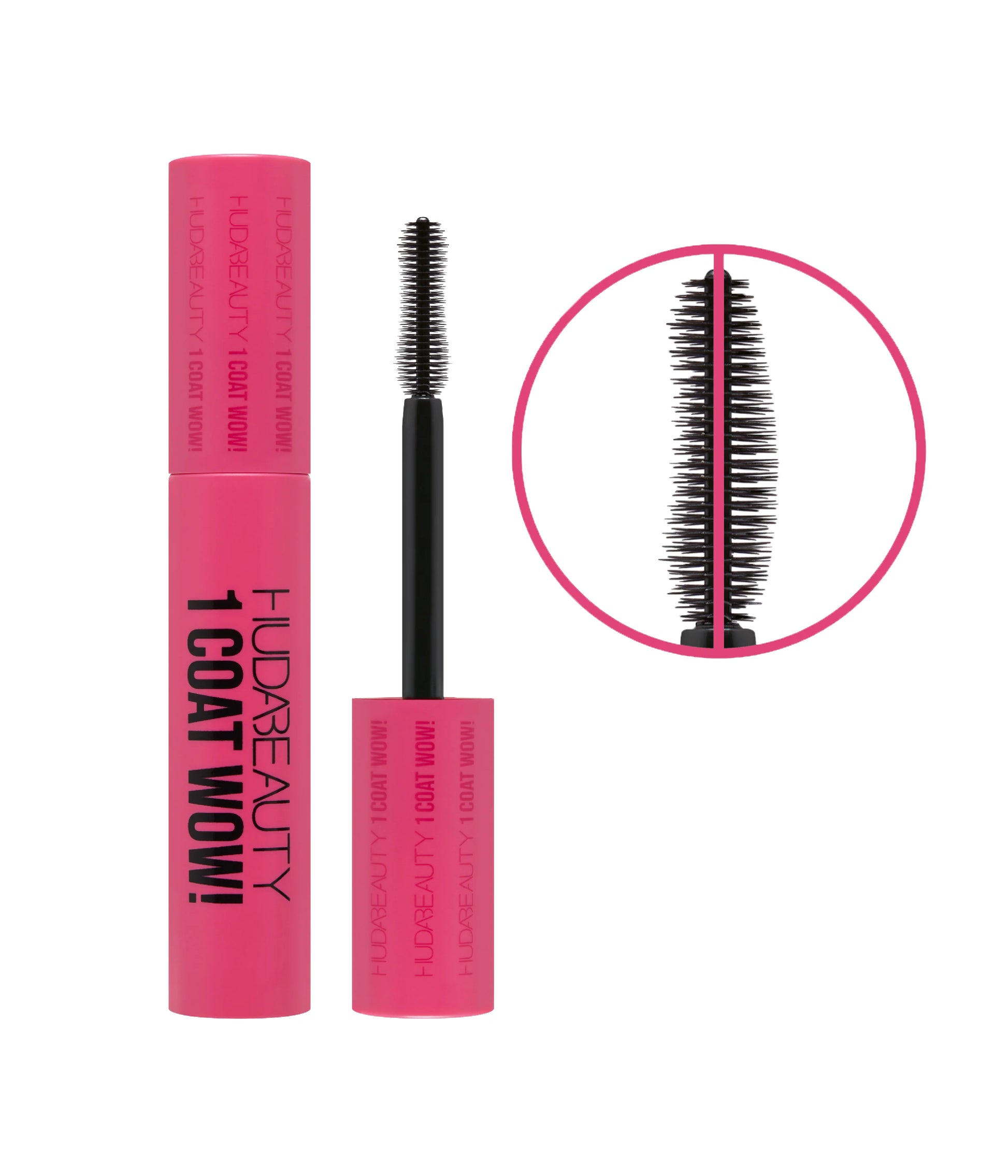 HUDA BEAUTY 1 COAT WOW! EXTRA VOLUMIZING AND LIFTING MASCARA